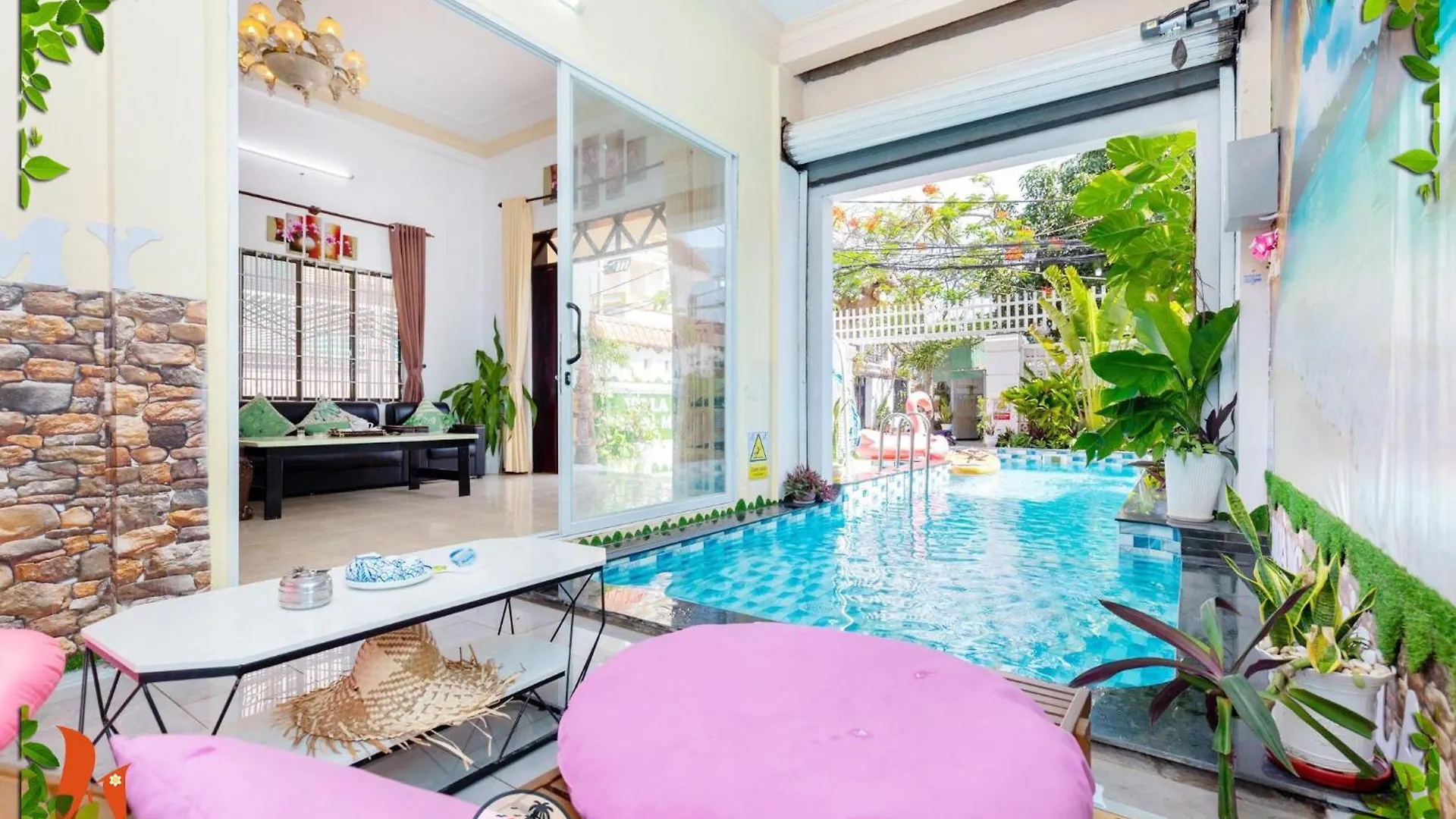 Villa Biet Thu Hoang My Free Phao Hong Hac Va Xe May Vung Tau