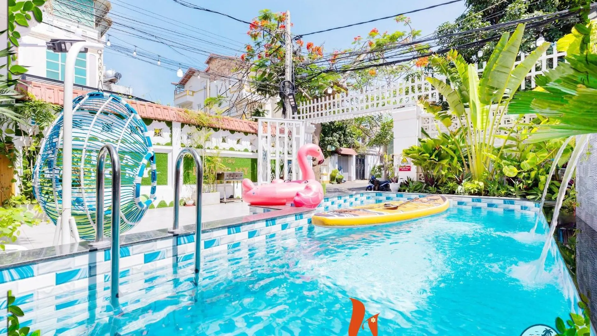 Biet Thu Hoang My Free Phao Hong Hac Va Xe May Vung Tau Villa