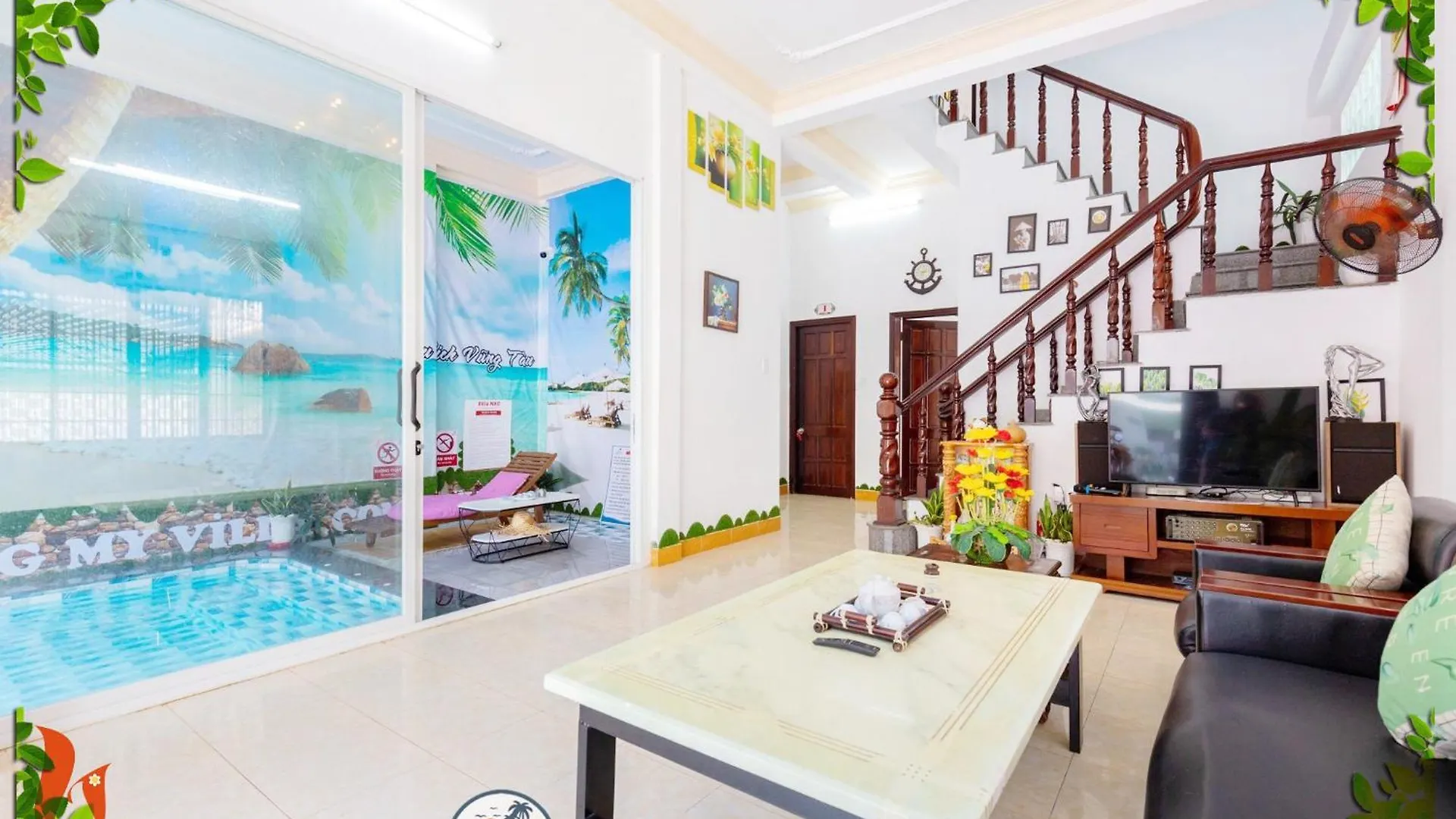 Biet Thu Hoang My Free Phao Hong Hac Va Xe May Vung Tau